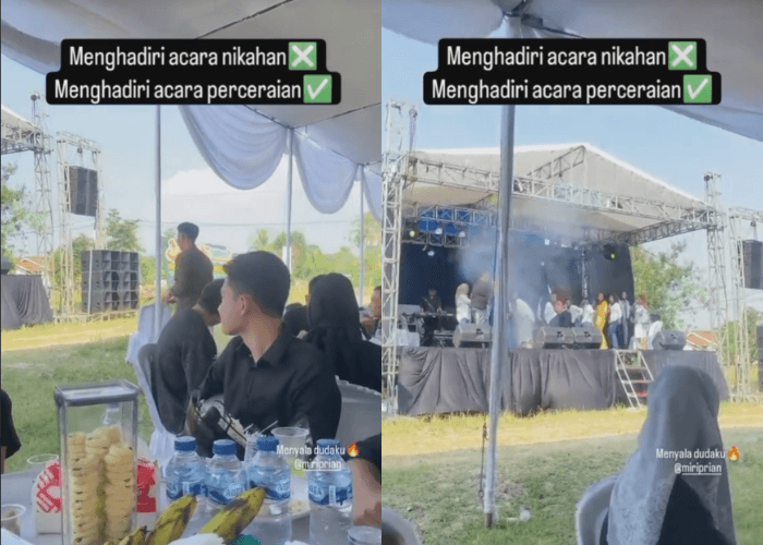 Heboh Pria di Lampung Gelar Pesta Perceraian Mewah, Ternyata Ini Alasannya