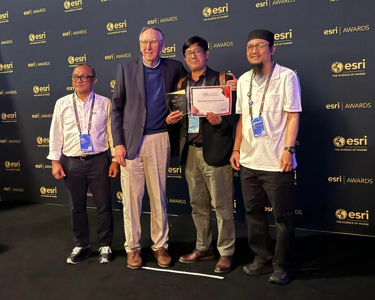 SKK Migas dan Pemprov DKI Jakarta Raih SAG Award 2024 di San Diego, Amerika Serikat