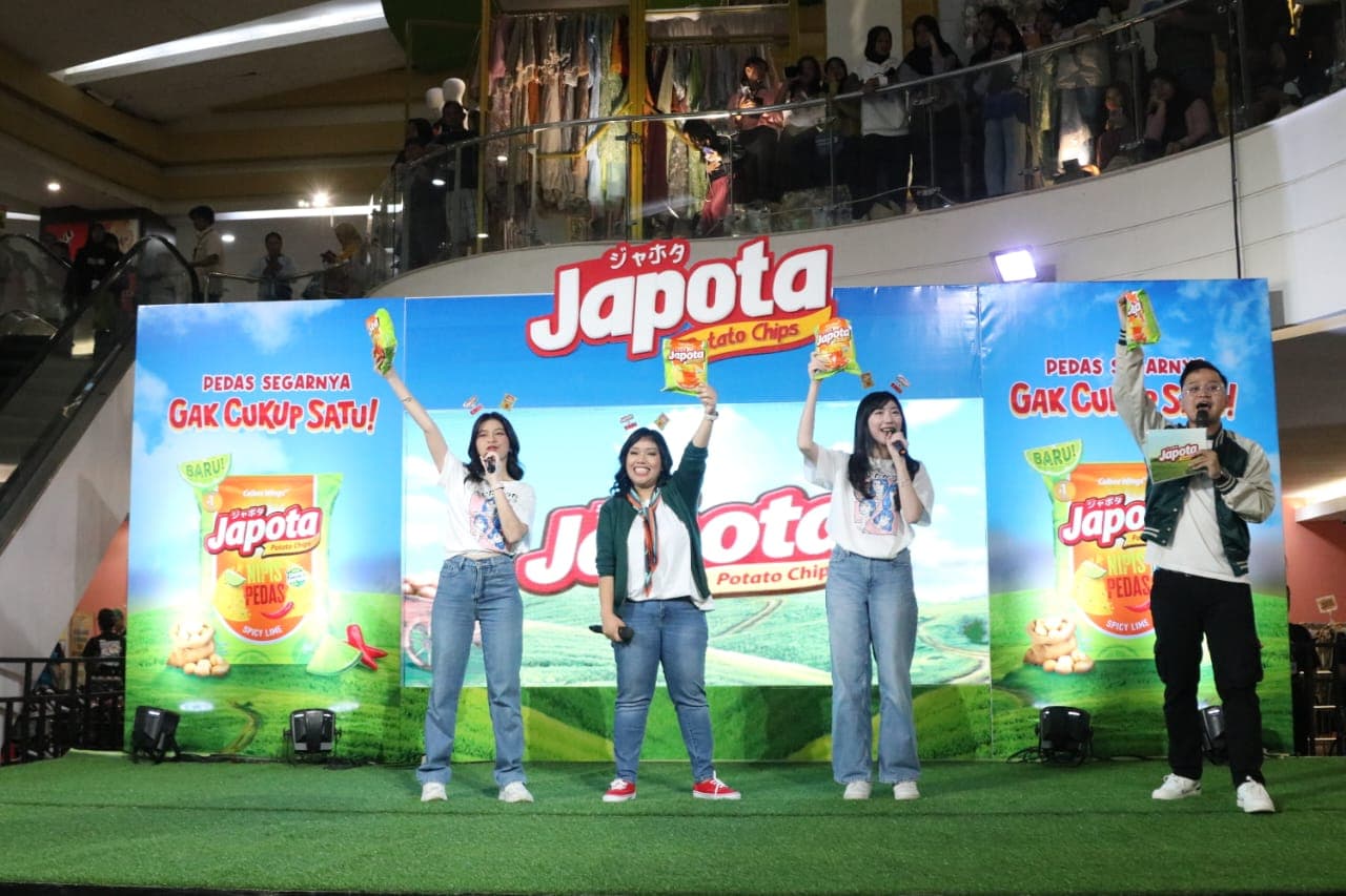 Gandeng JKT48, Japota Kenalkan Varian Nipis Pedas