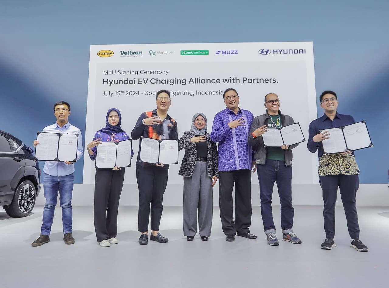 Hyundai Kembangkan Aliansi Pengisian Daya dengan Operator di Indonesia