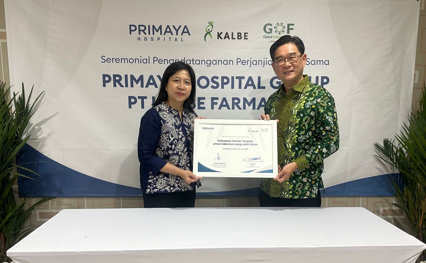 Sinergi Primaya Hospital dan Kalbe untuk Pengobatan Kanker Mutakhir di Indonesia