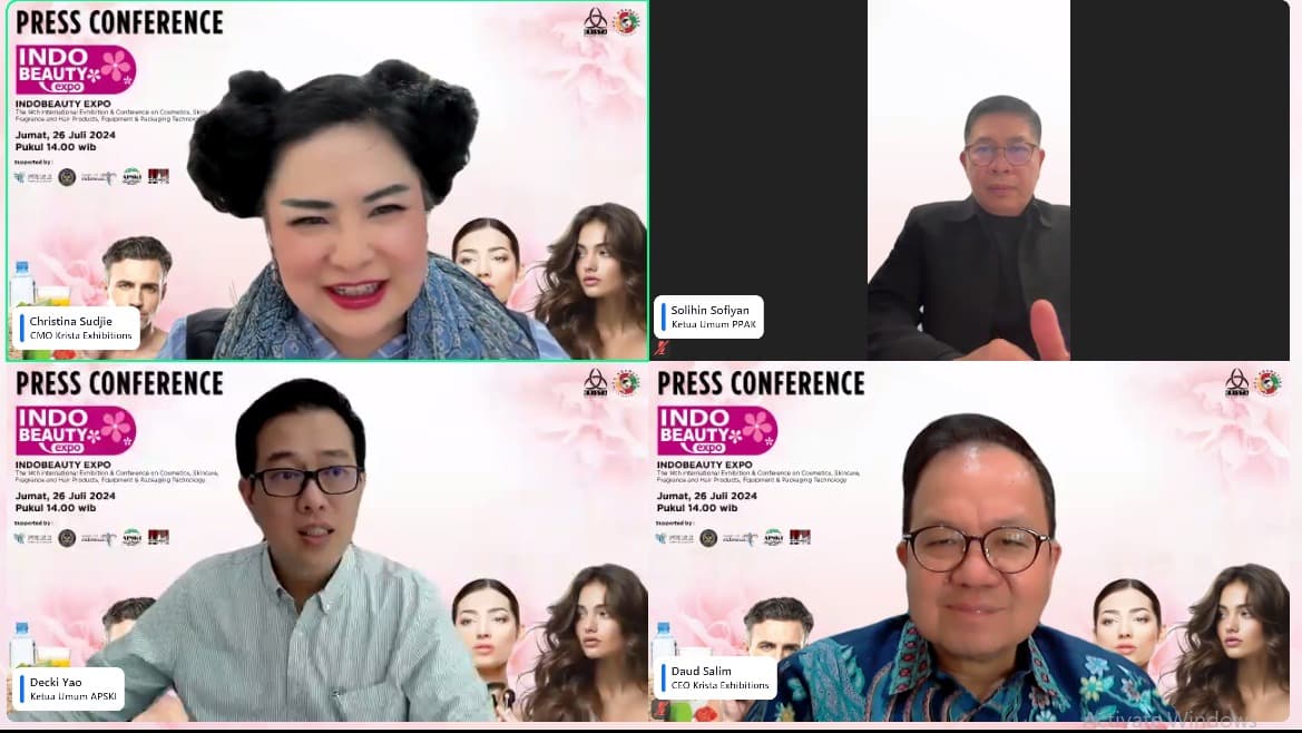 Dihadiri Ratusan Perusahaan dari 12 Negara, Indo Beauty Expo 2024 Digelar di Kemayoran