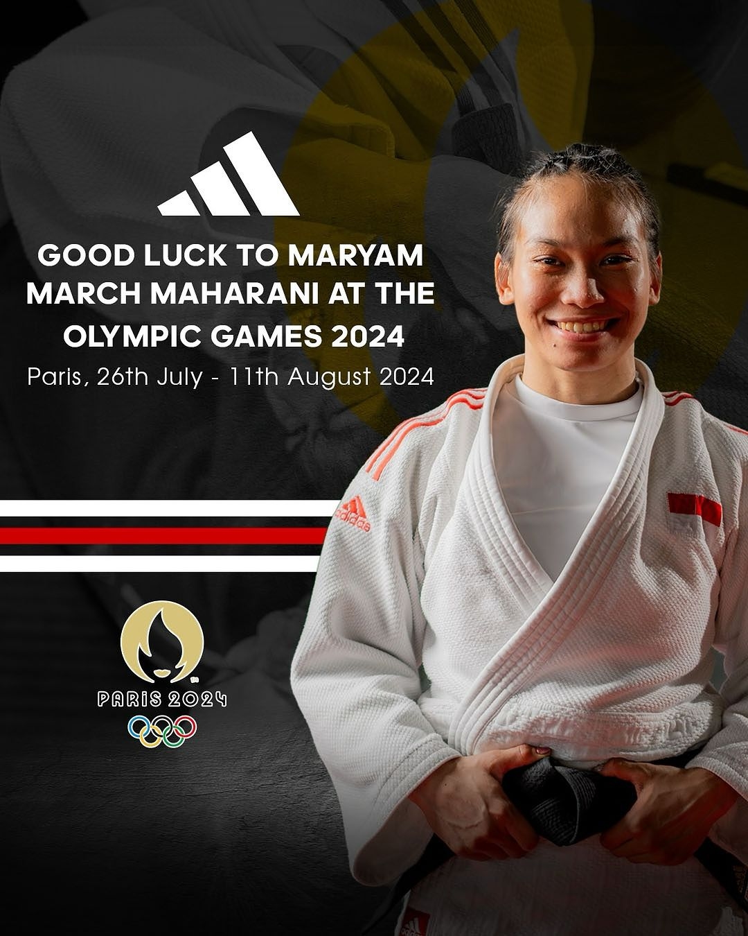 Profil Maryam March Maharani, Pembawa Bendera Indonesia dalam Upacara Pembukaan Olimpiade Paris 2024