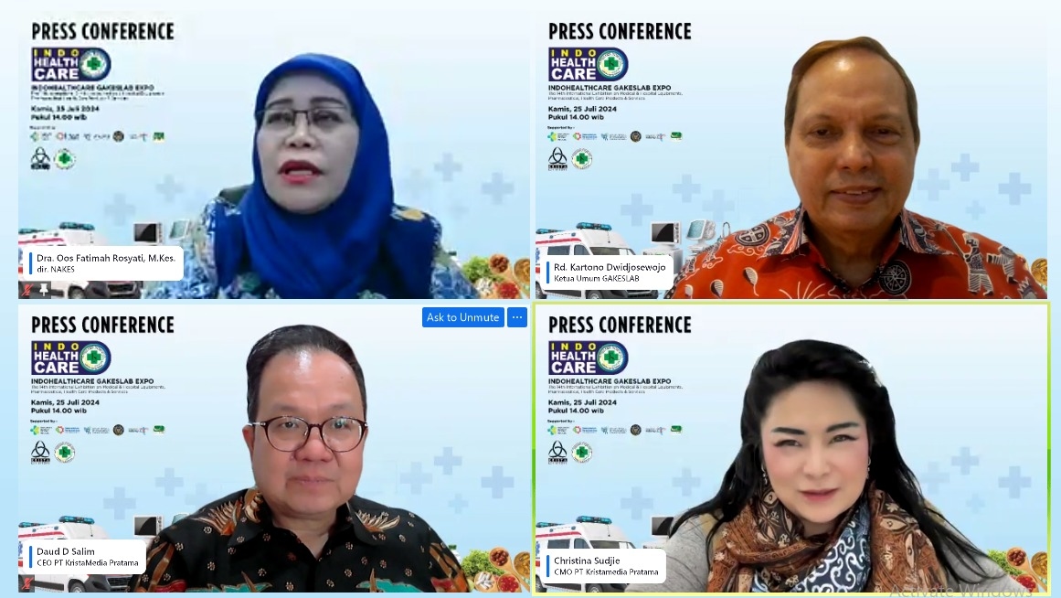 Pameran Indohealthcare Gakeslab Expo Digelar 31 Juli Hingga 2 Agustus, Unjuk Gigi Produk Kesehatan