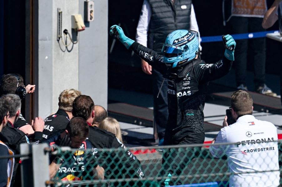 F1 GP Belgia: George Russell Juara dengan Sekali Pit Stop, Mercedes Kuasai Sirkuit Spa