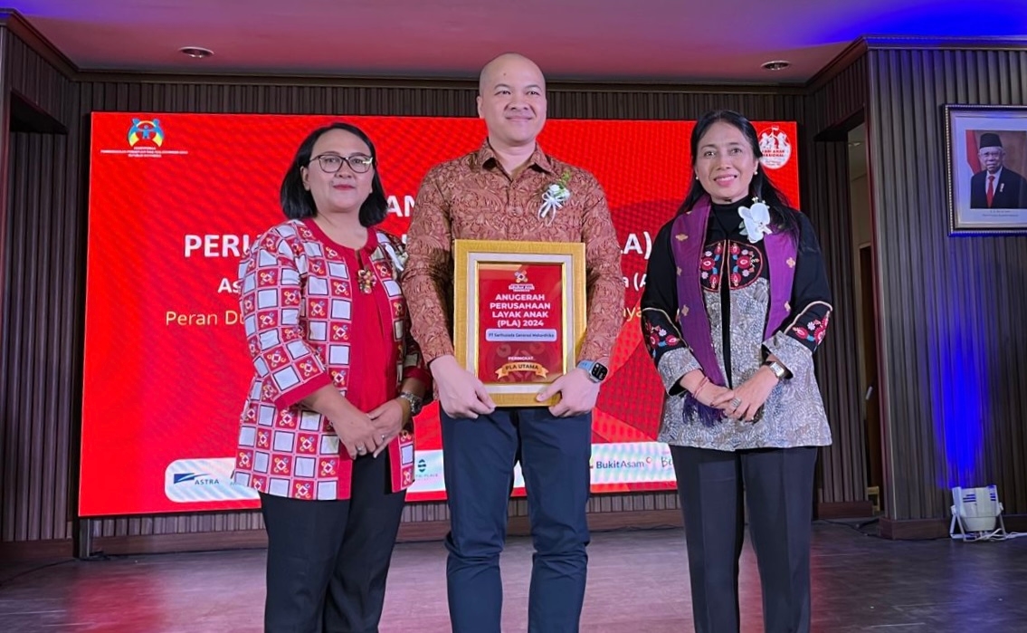 Sarihusada Raih Penghargaan Utama dalam Anugerah Perusahaan Layak Anak 2024, Bukti Komitmen Peduli Anak