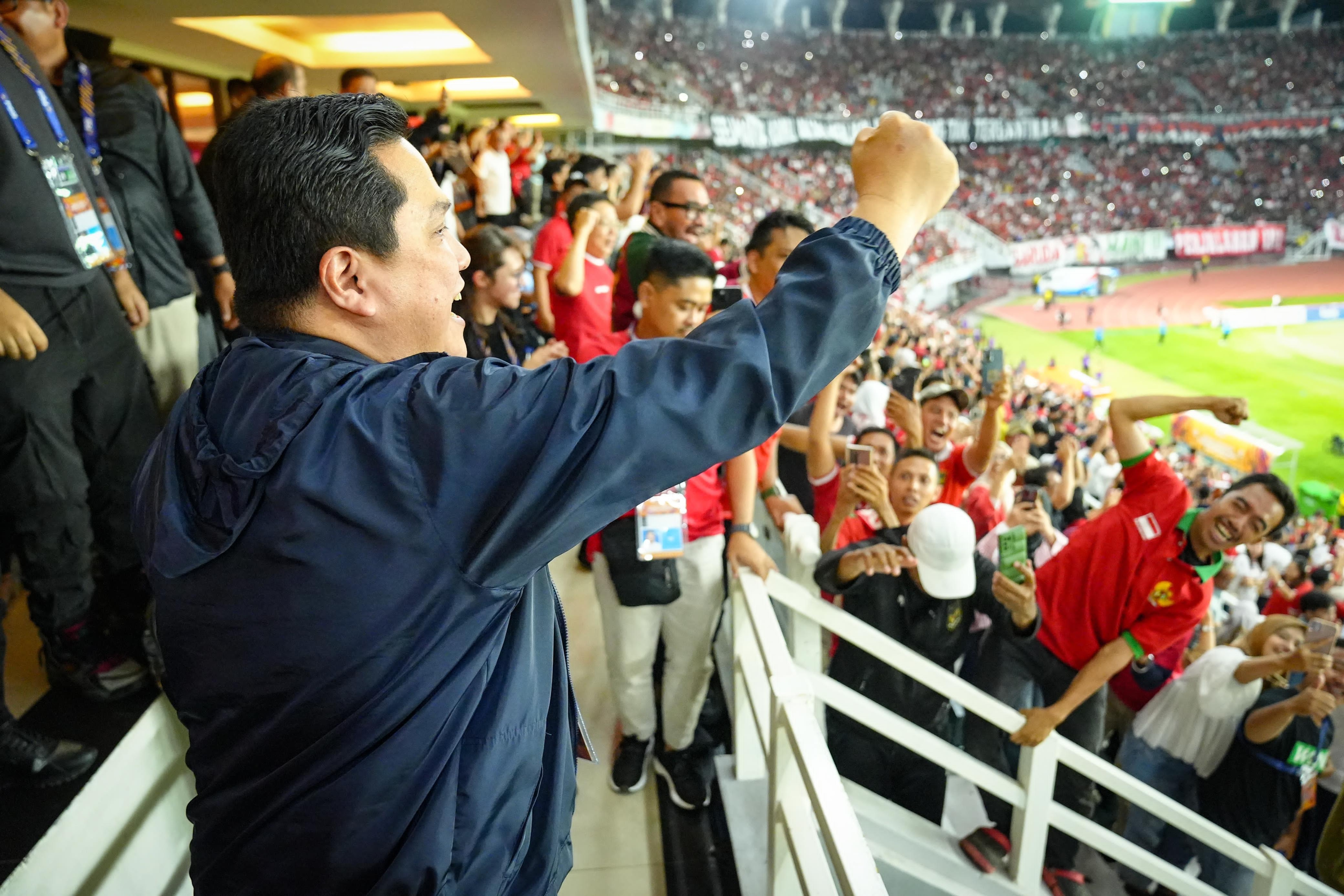 Tingginya Kepuasan terhadap Kepemimpinan Erick Thohir di PSSI karena Prestasi Timnas Indonesia