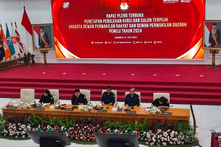 KPU Batal Umumkan Penetapan Caleg DPR-DPD RI 2024-2029