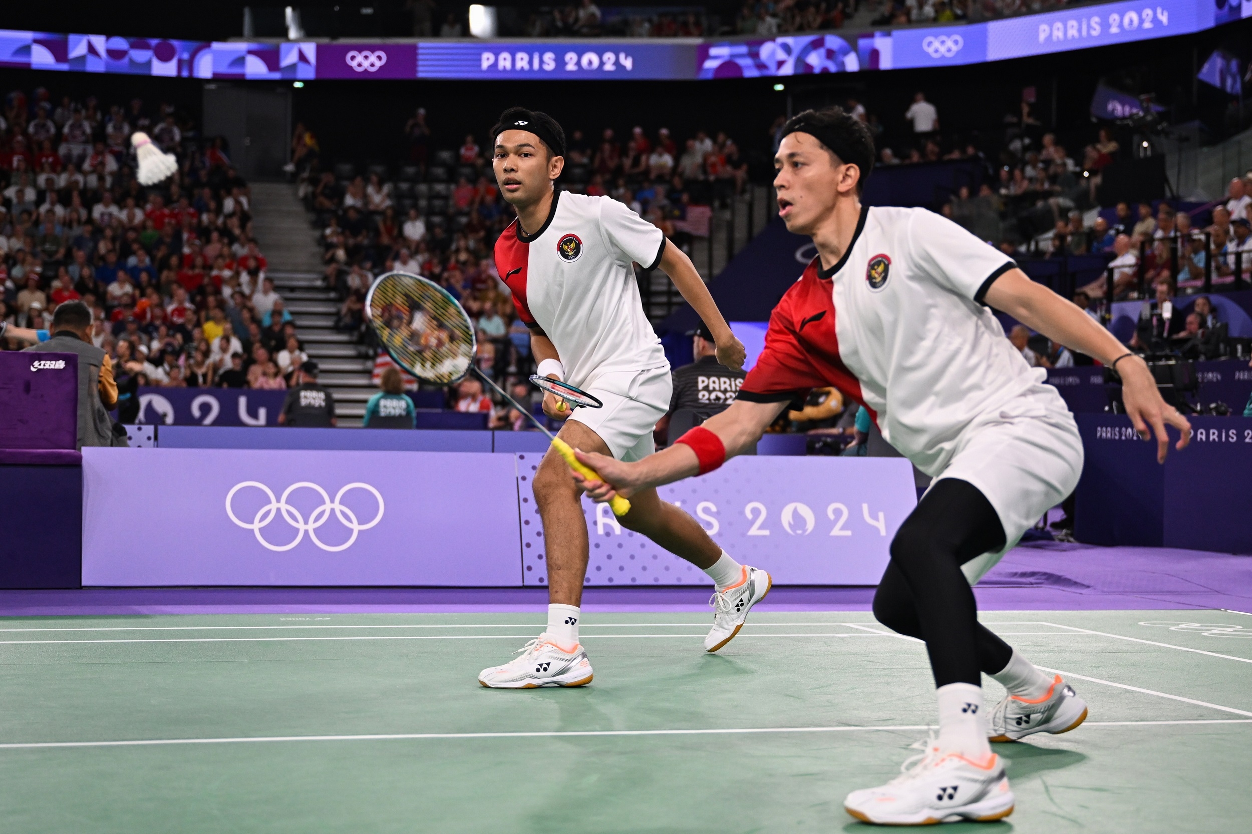 Olimpiade Paris: Fajar/Rian Tersingkir, Indonesia Hanya Sisakan Gregoria di Bulutangkis