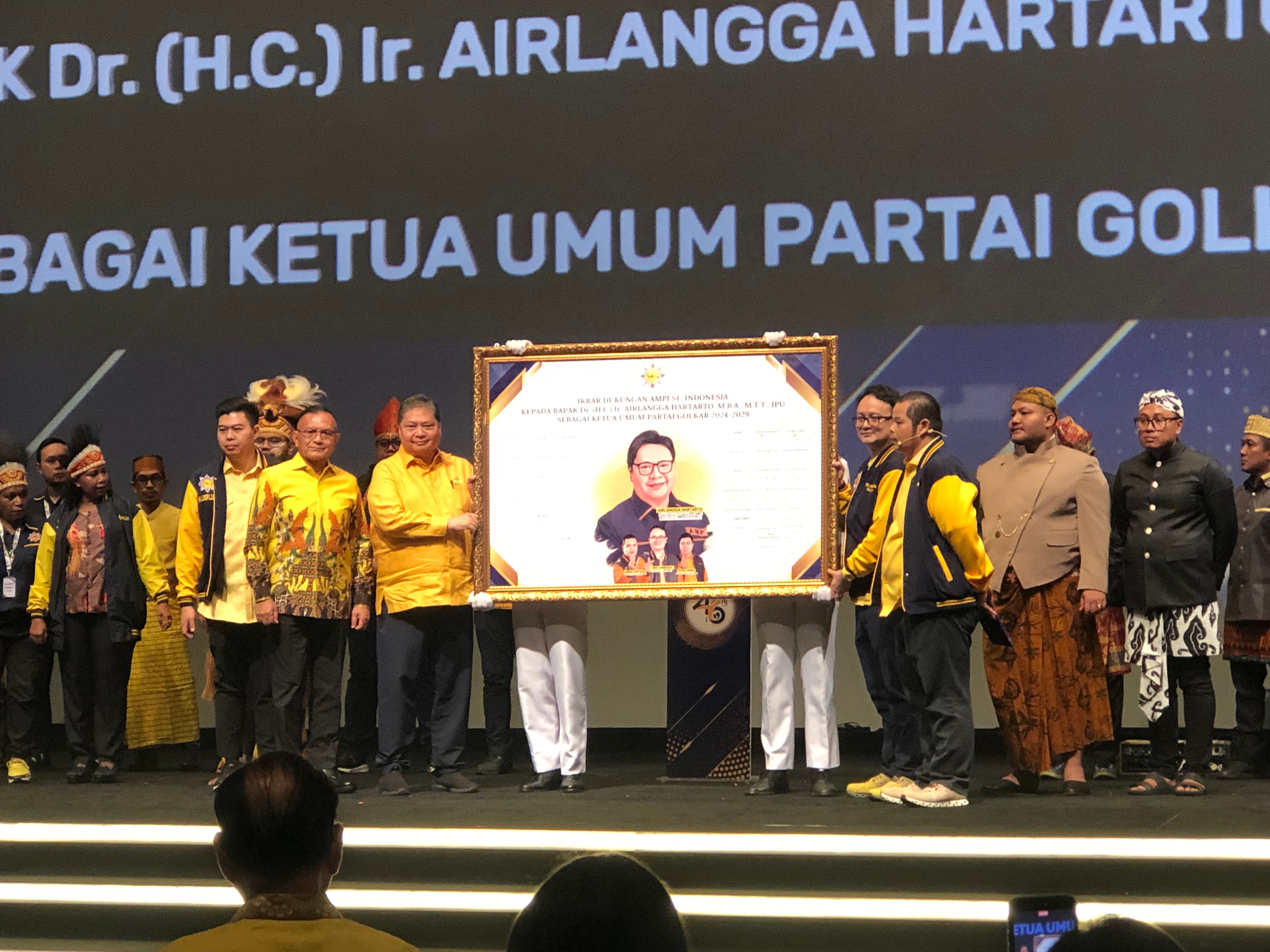 AMPI Konkretkan Dukungan ke Airlangga untuk Kembali Jabat sebagai Ketum Golkar