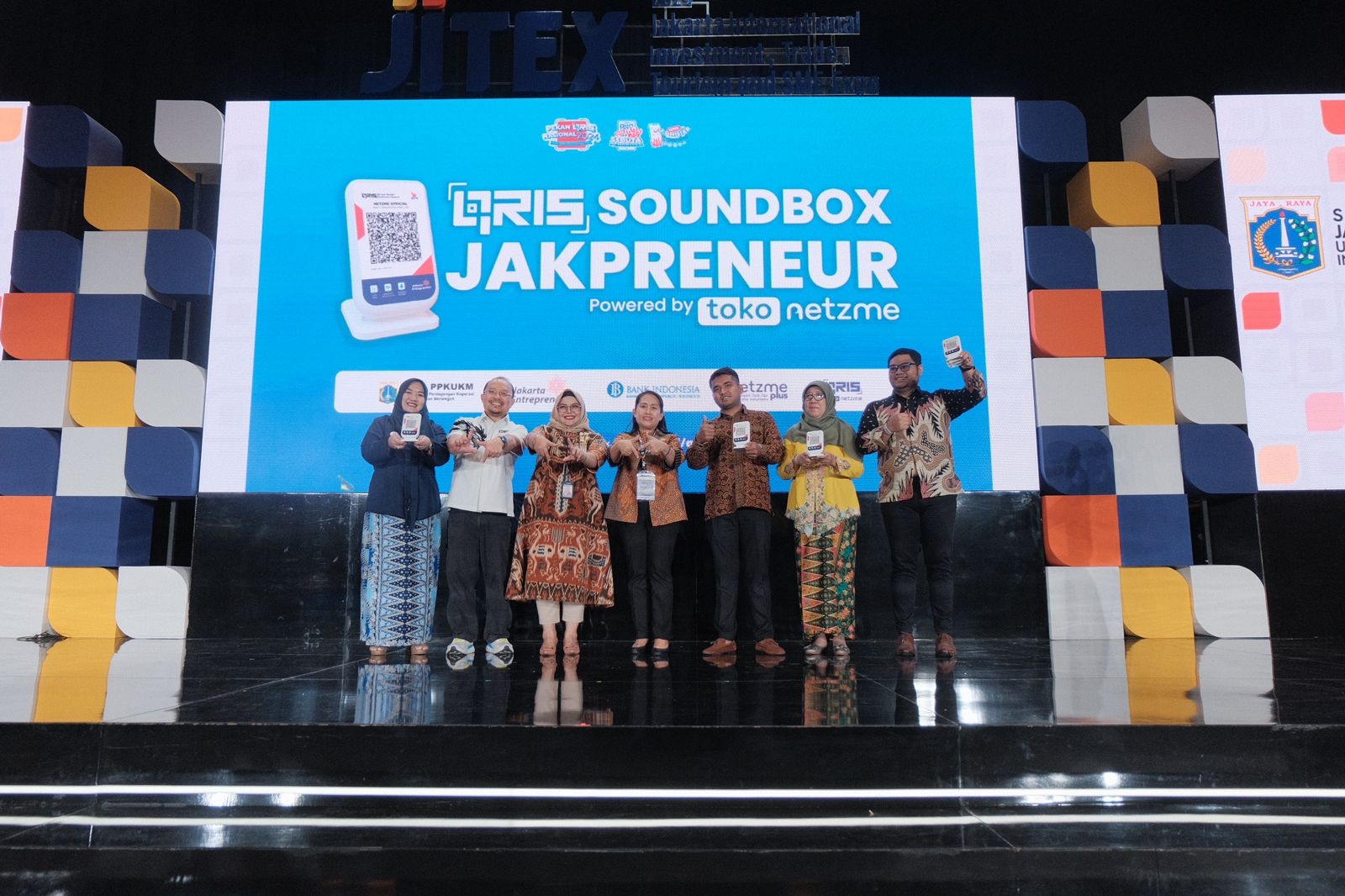 Permudah Merchant UMKM, Netzme Hadirkan QRIS Soundbox pada JITEX 2024