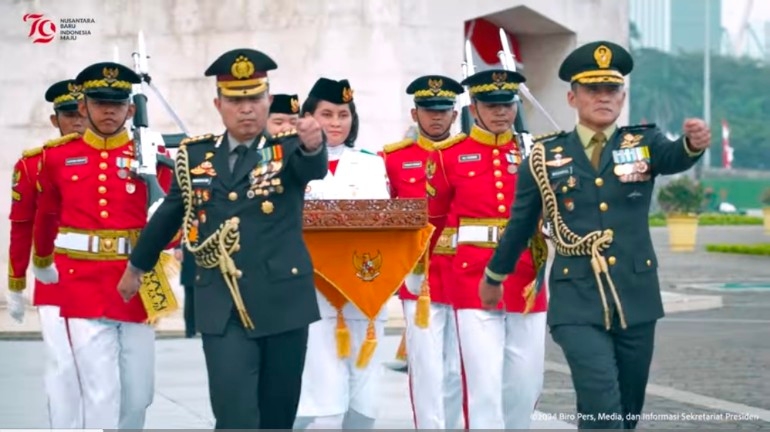 Besok, Masyarakat Bisa Saksikan Kirab Bendera Pusaka dan Teks Proklamasi di Monas