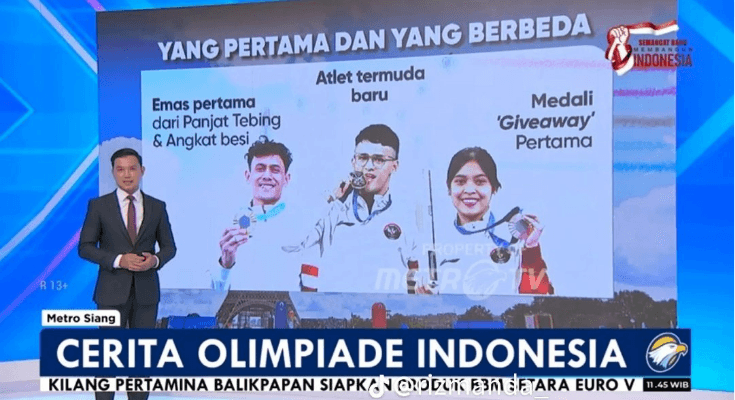VIRAL Metro TV Sebut Medali Perunggu Gregoria Mariska Hasil Giveaway, Netizen: Minta Maaf Gak!