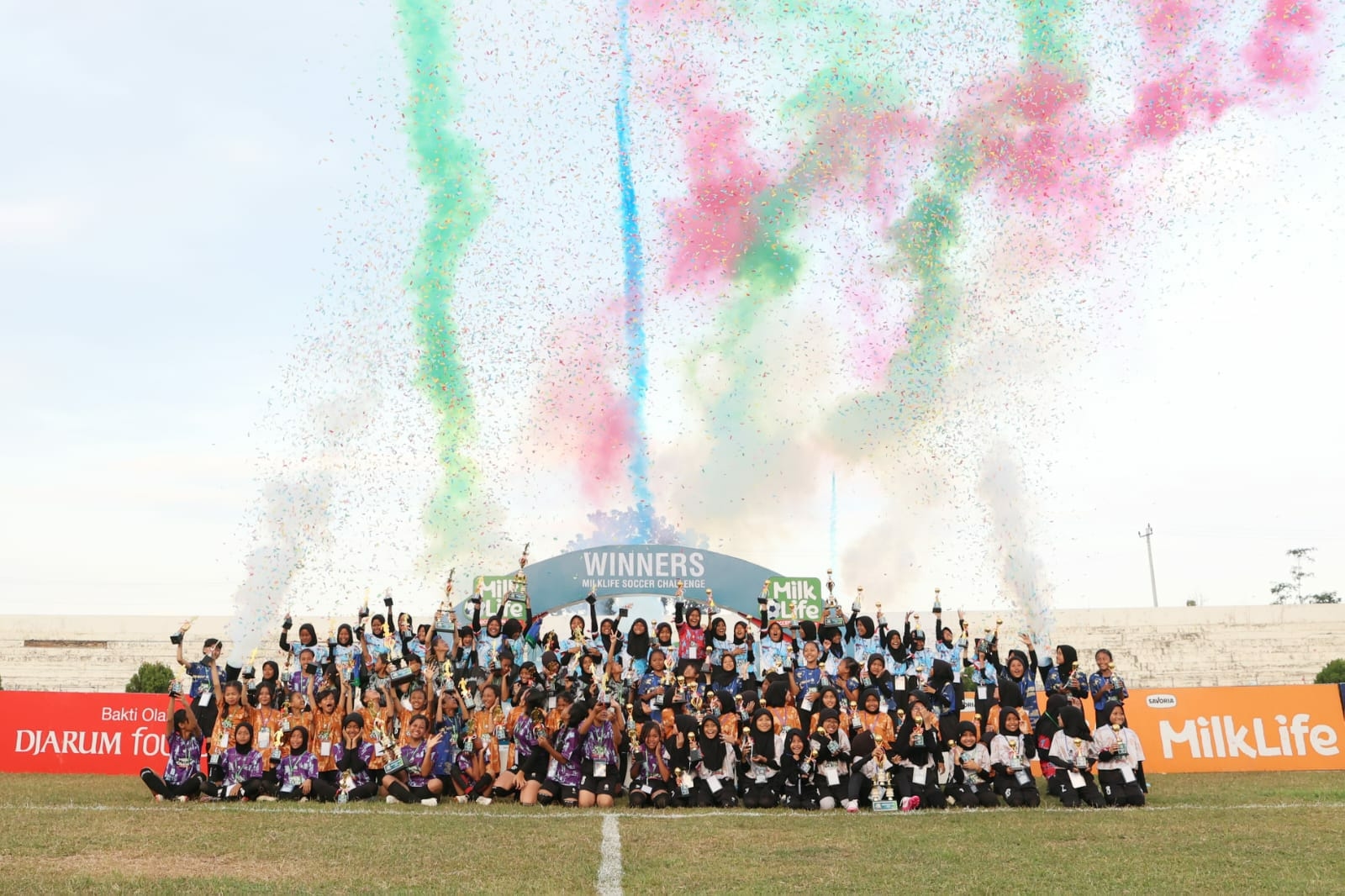 Semarang Jadi Kota Penutup Turnamen Sepakbola Putri Usia Dini Milklife Soccer Challenge