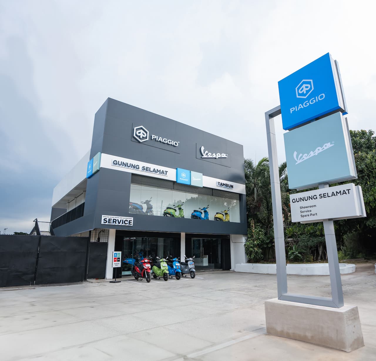 Piaggio Perluas Jaringan Dealer Motoplex ke Tambun Bekasi