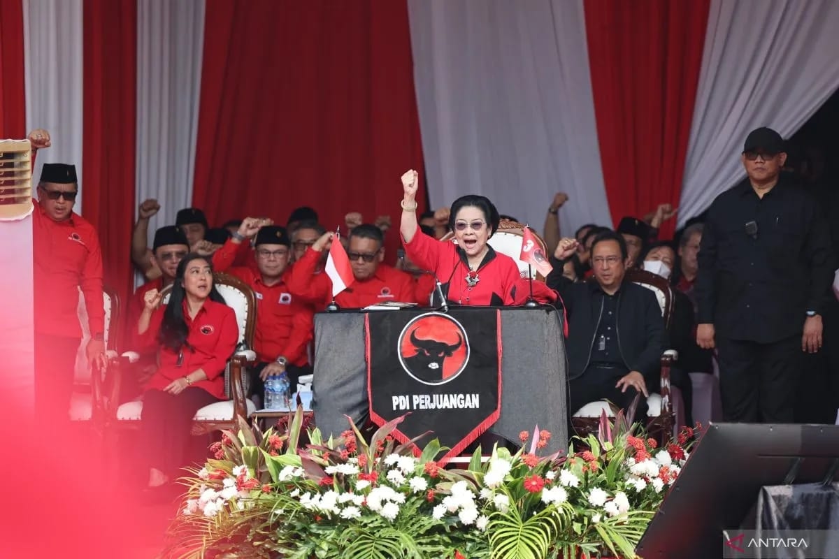 HUT ke-79 RI, Megawati Ajak Kader Berjuang Lindungi Hak Rakyat