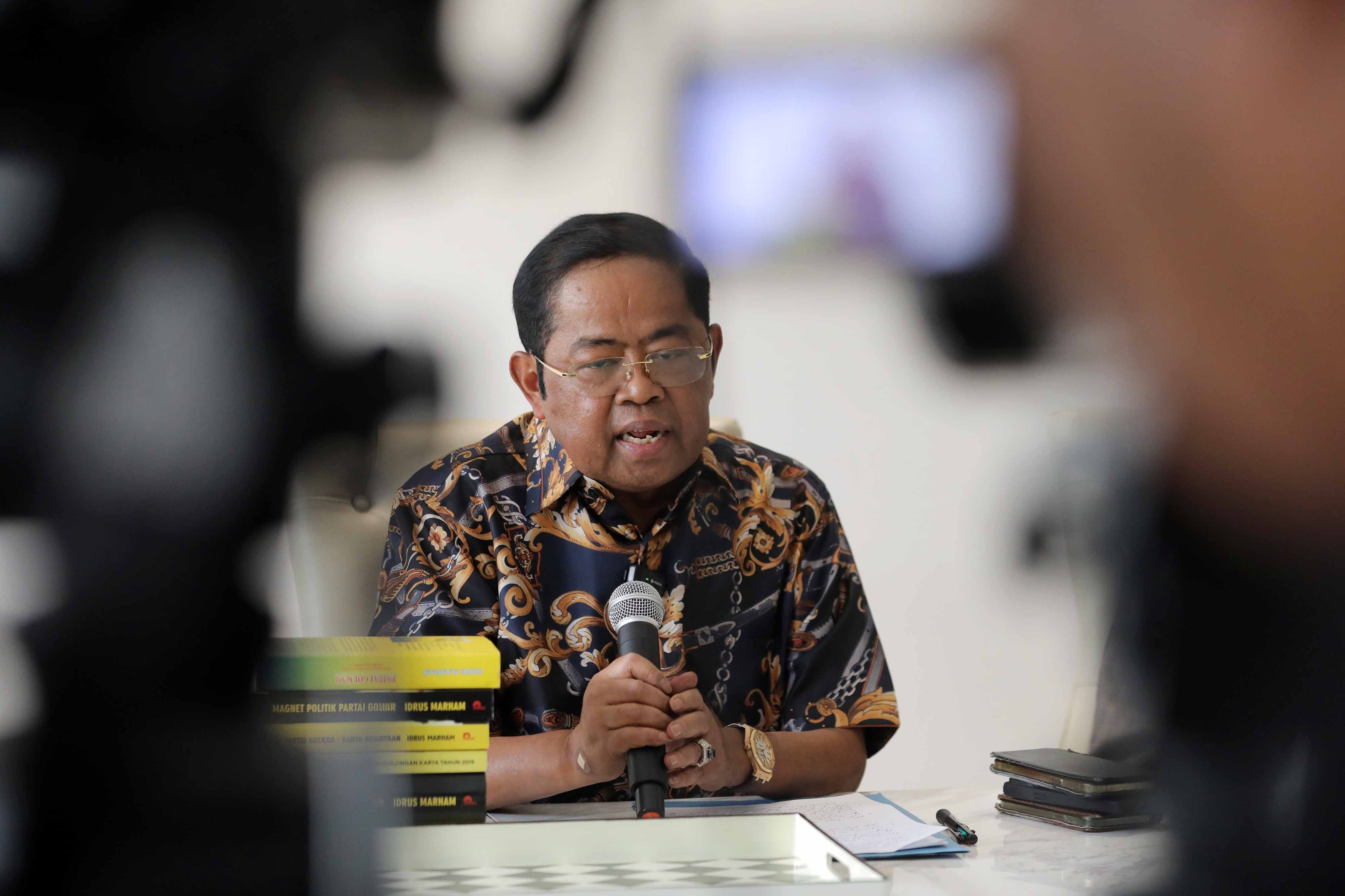 Terbuka untuk Jokowi, Idrus Marham: Golkar Partai Rakyat, Bukan Partai Keluarga