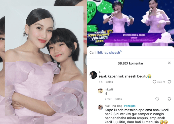 Ayu Ting Ting Balas Komentar Julid Netizen Soal Penampilan Bilqis: Dimana Hati Lu Manusia...