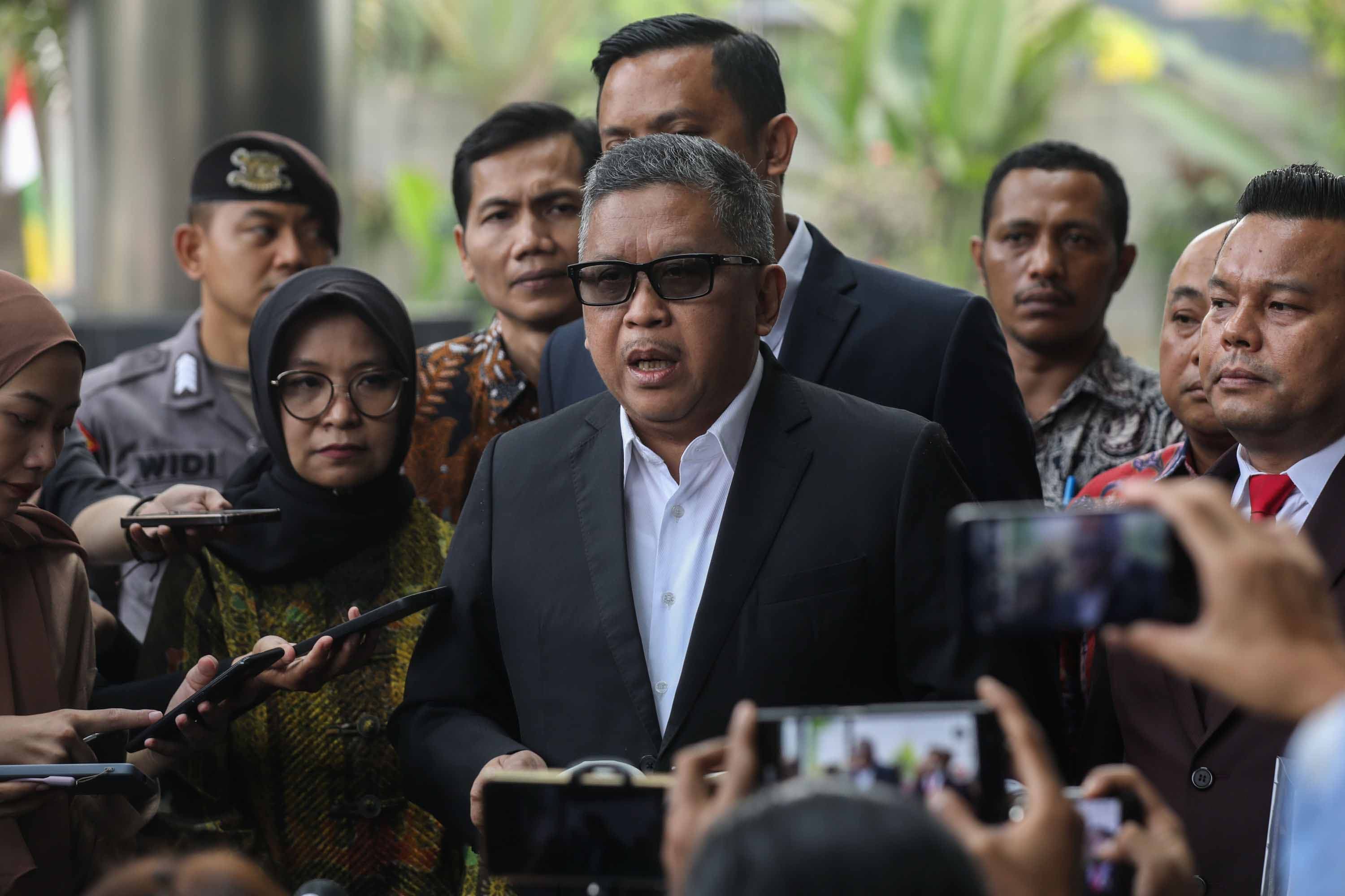 Hasto Kristiyanto Penuhi Panggilan Pemeriksaan KPK Soal Dugaan Kasus Korupsi DJKA