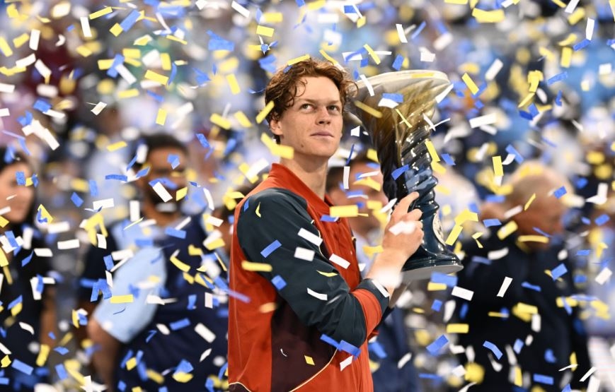 Cincinnati Terbuka: Jannik Sinner Juara Kalahkan Frances Tiafoe, Aryna Sabalenka Kampiun Putri