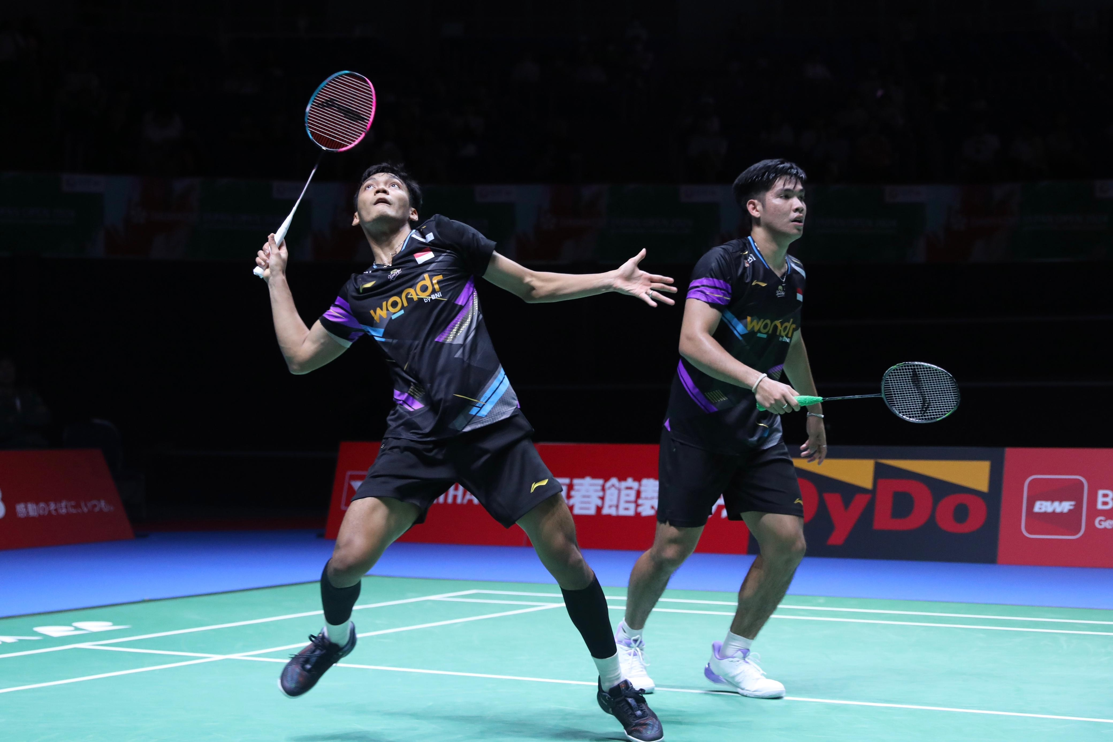 Jepang Terbuka: Tuntaskan Debut dengan Menang Dua Set, Fikri/Daniel Akui Masih Perlu Berbenah