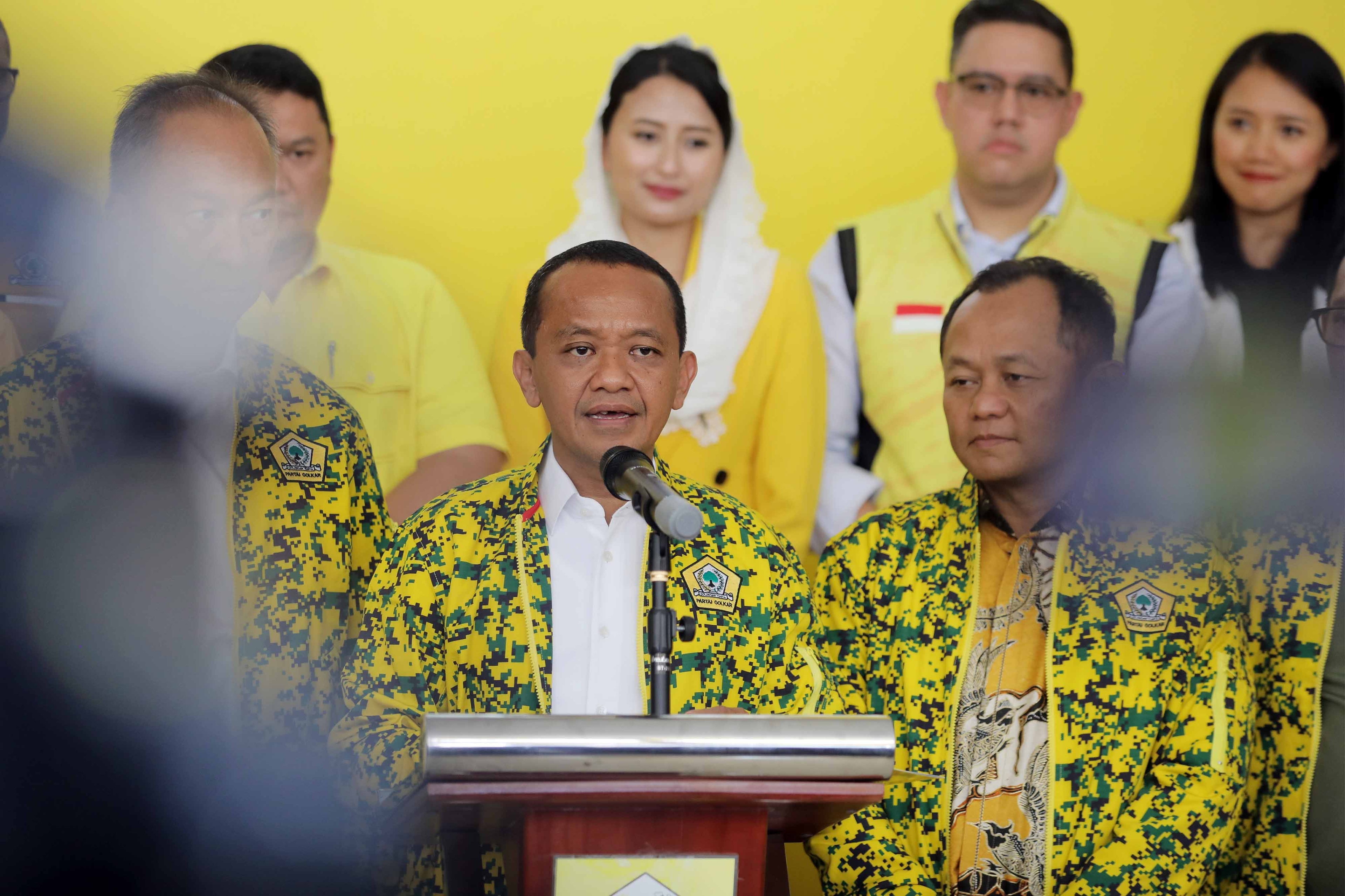 Hargai Hak Politik, Bahlil Sebut Airin Kader Golkar yang Luar Biasa