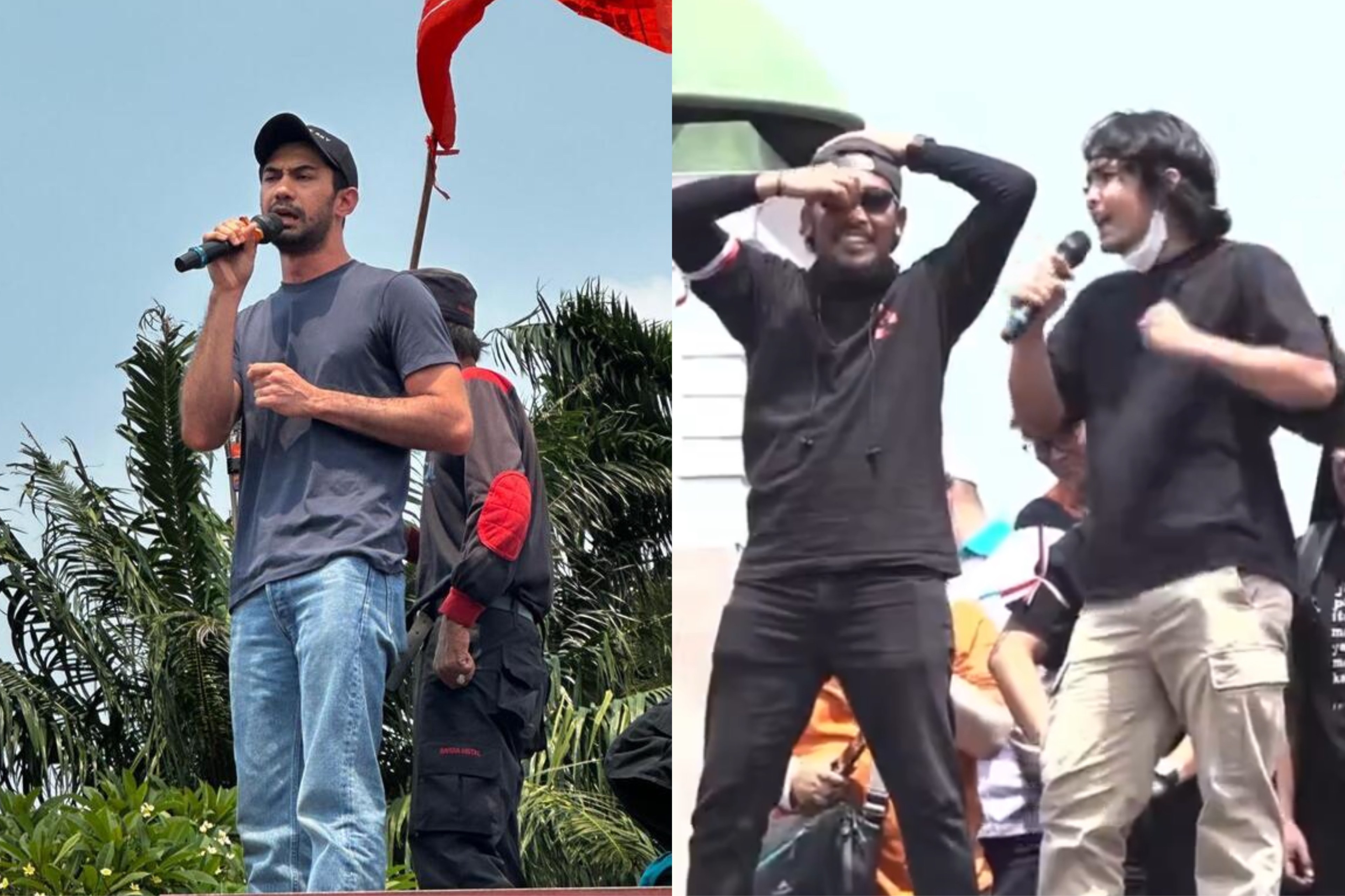 Artis Indonesia Bersatu! Reza Rahadian, Bintang Emon hingga Abdel Achrian Ikut Aksi Tolak Revisi UU Pilkada di Depan Gedung DPR RI