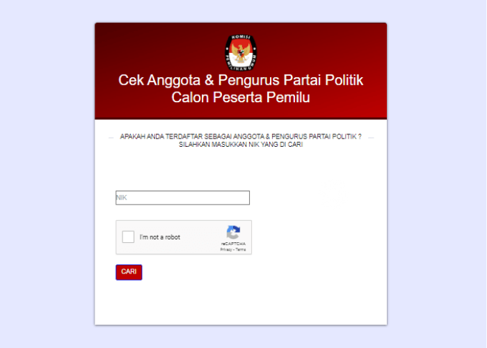 Mau Daftar CPNS 2024? Begini Cara Cek Status Keanggotaan Parpol Via Sipol
