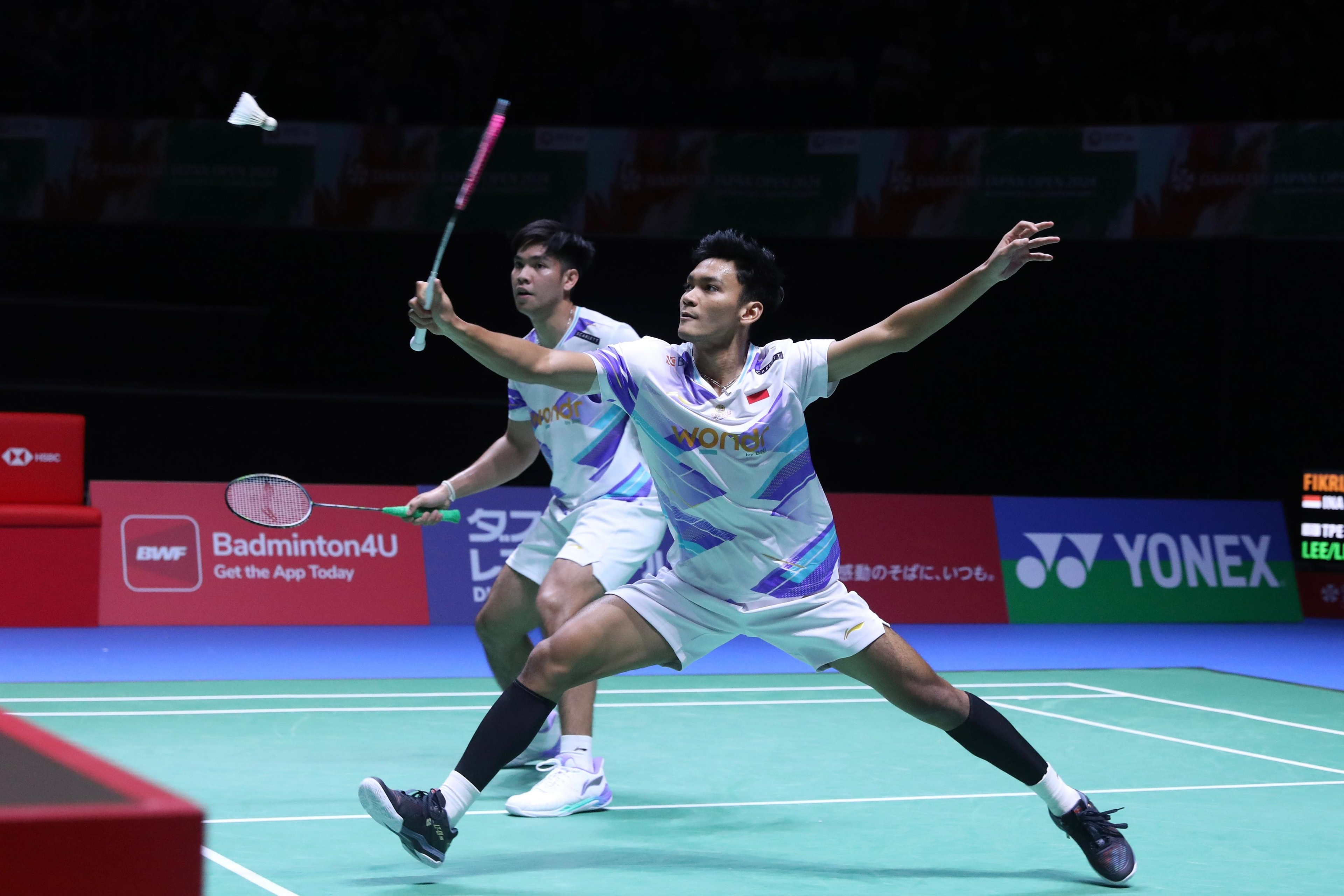 Jepang Terbuka: Kalahkan Duet Taipei, Fikri/Daniel Wakil Ganda Putra Ketiga di Perempat Final
