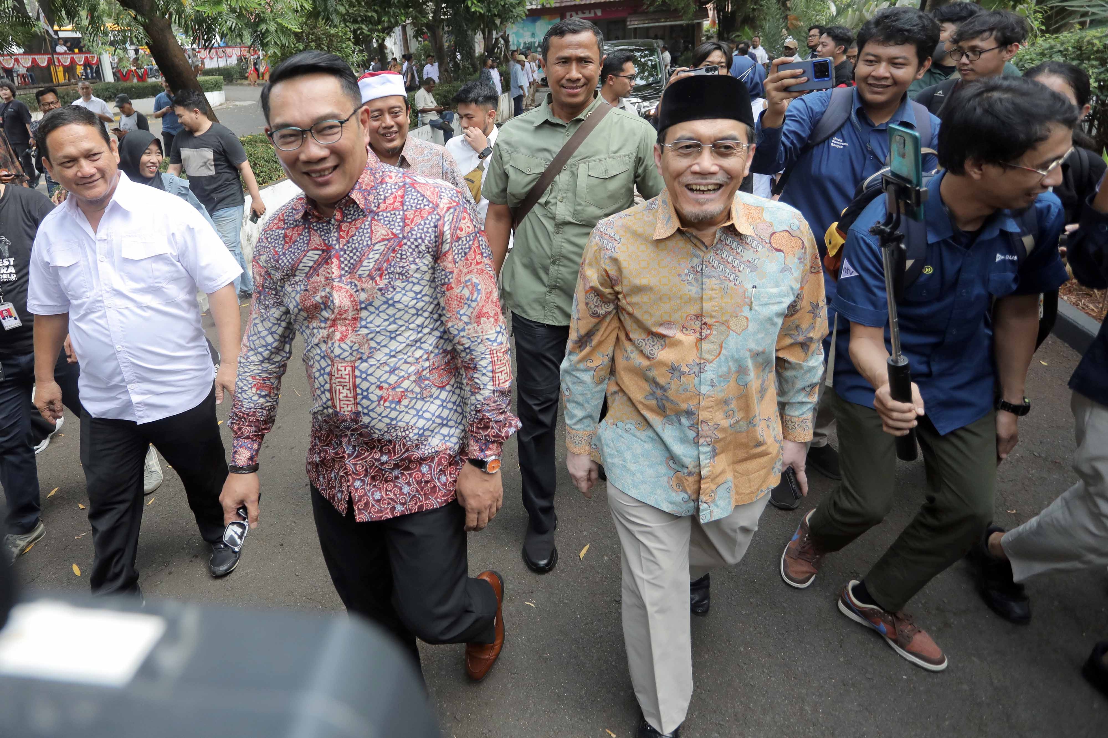 Ridwan Kamil-Suswono Daftar ke KPU 28 Agustus 2024