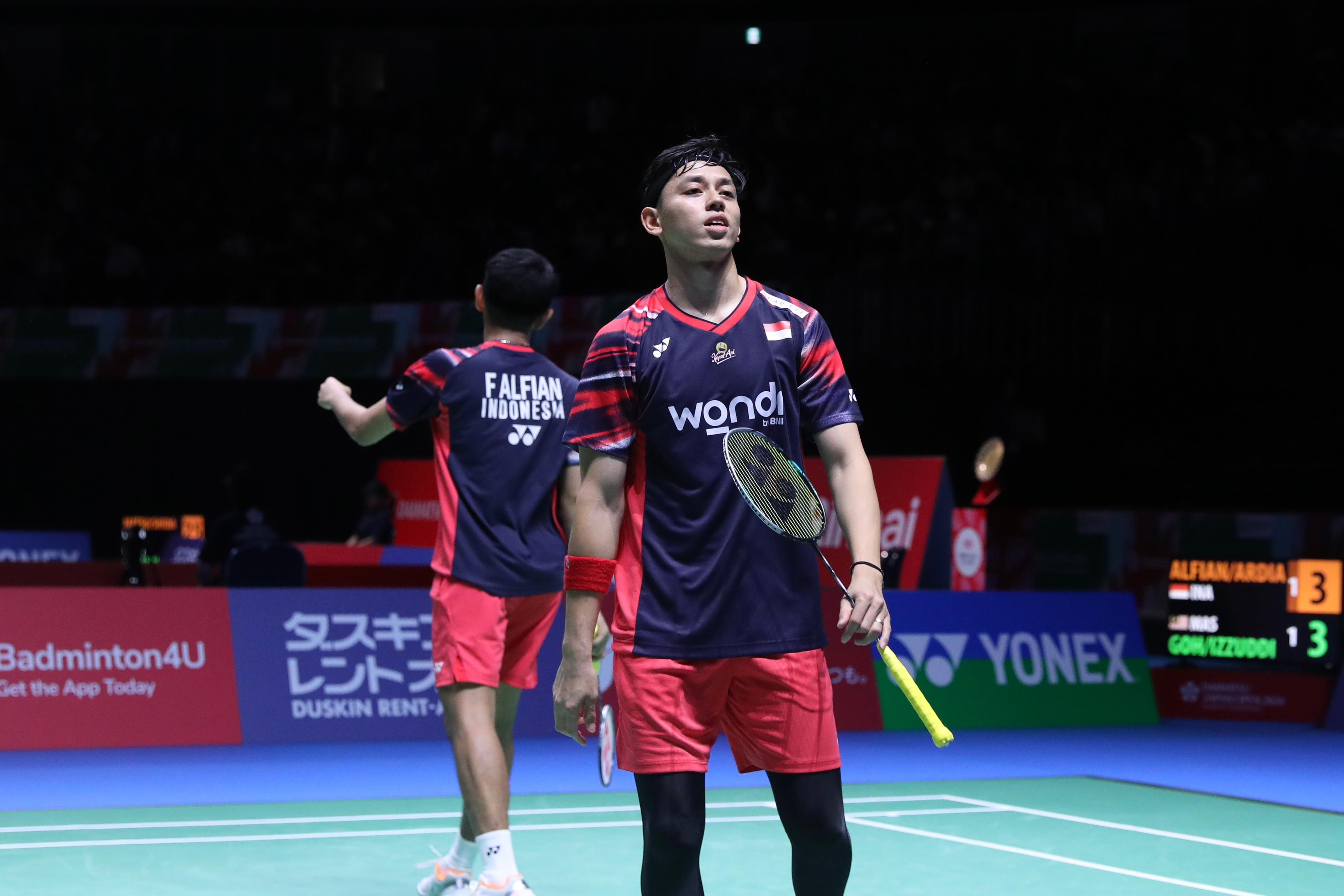 Jepang Terbuka: Disingkirkan Wakil Malaysia, Fajar/Rian Gagal Susul Fikri/Daniel ke Semifinal