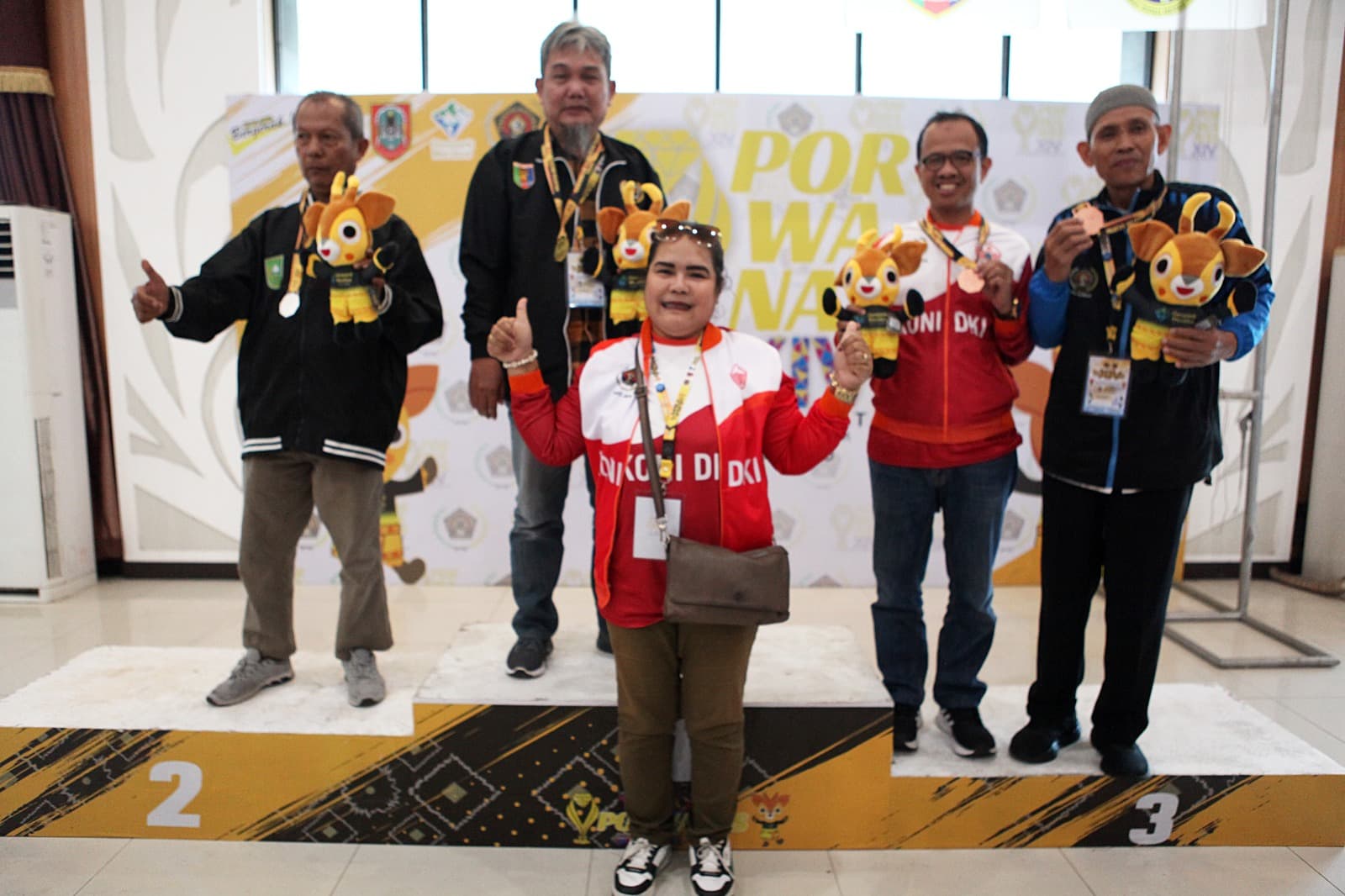 Jurnalis Akurat.co Afriadi Persembahkan Medali Perunggu untuk Siwo Jaya di Porwanas 2024