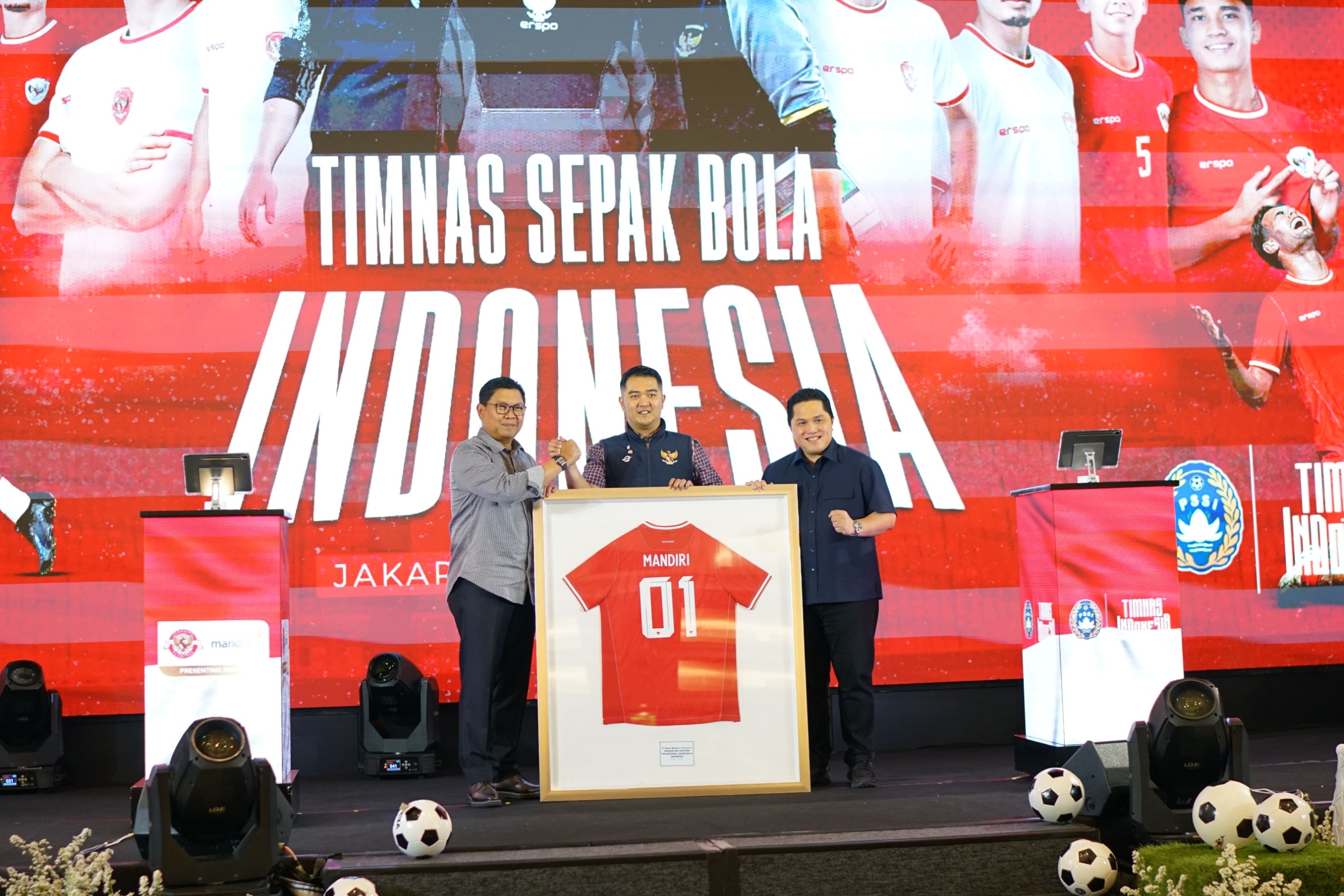 Nice Dream! Bank Mandiri Resmi Jadi Presenting Partner Timnas Garuda