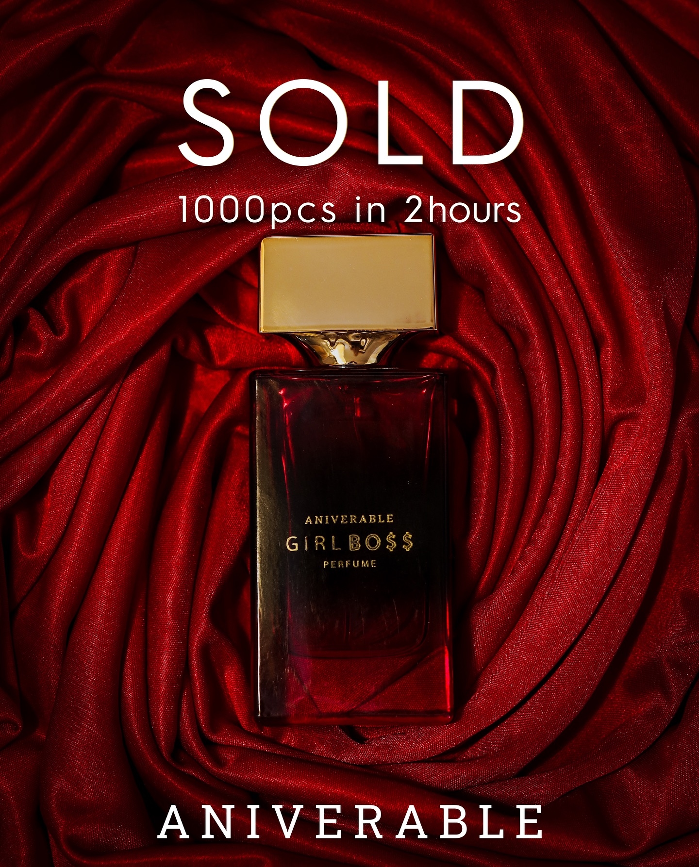 Fenomenal, Parfum Aniverable GIRLBO$$ Ludes 1.000 Botol Hanya Dalam Dua Jam