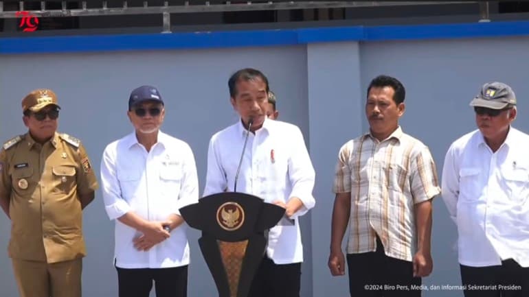 Pasar Pasir Gintung di Lampung Direvitalisasi, Jokowi Harap Makin Ramai Dikunjungi Pembeli