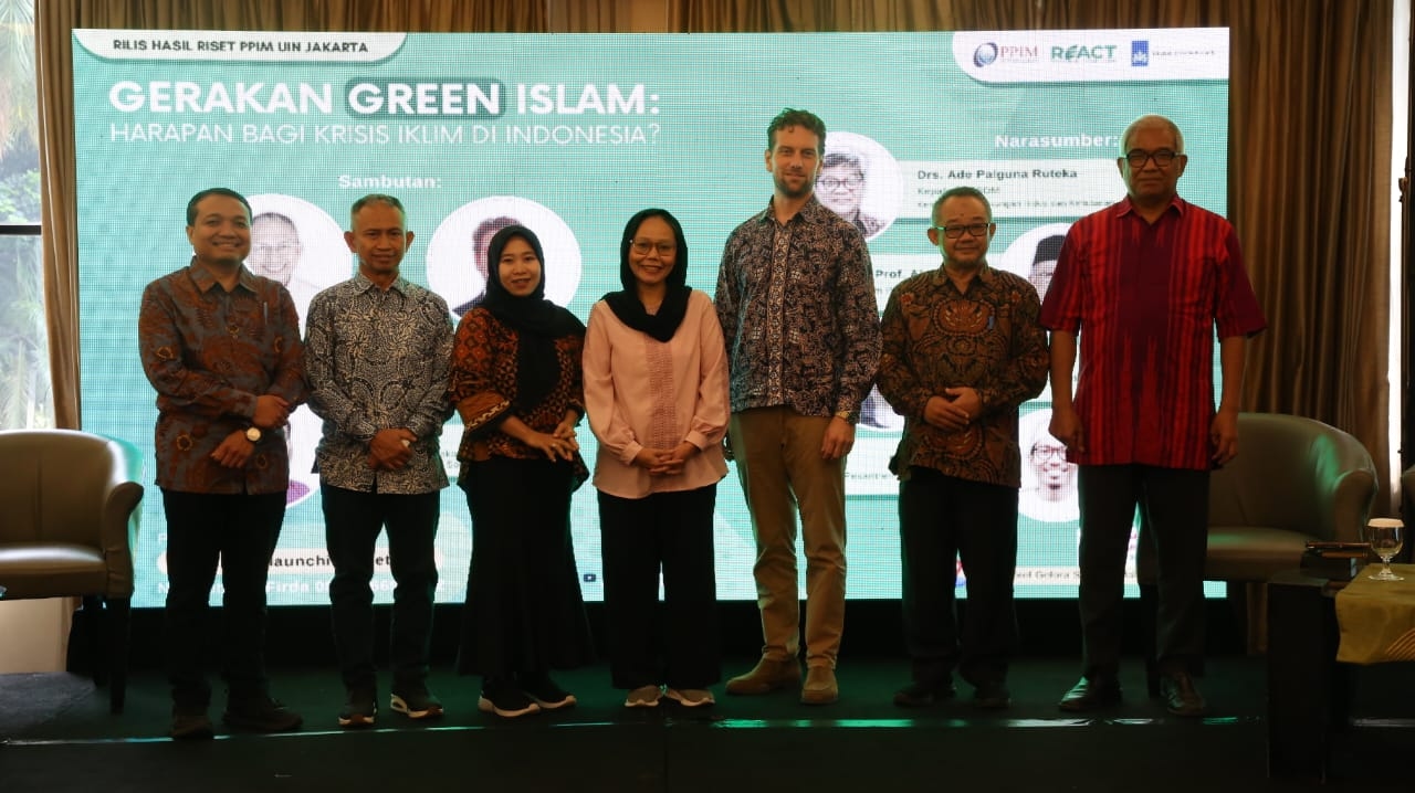 Launching Penelitian PPIM-React, Peneliti: Gerakan Green Islam Hadapi Sejumlah Tantangan