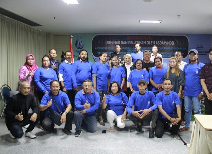 Pelaku Usaha Depot Air Minum di Bali Antusias Ikuti Pelatihan Manajemen Higiene dan Sanitasi