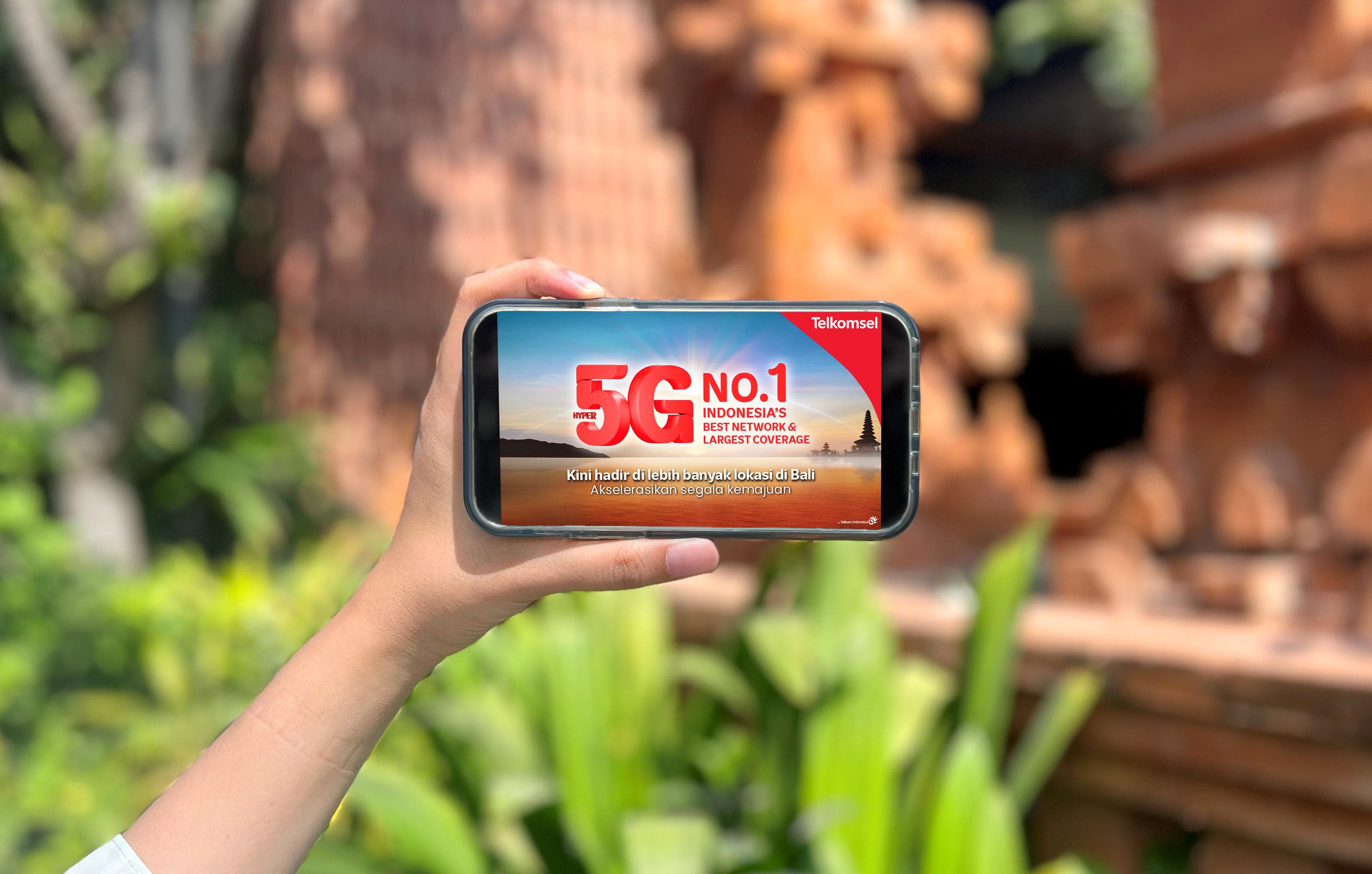 Berdayakan Masyarakat, Telkomsel Genjot Akselerasi Jaringan 5G di Bali