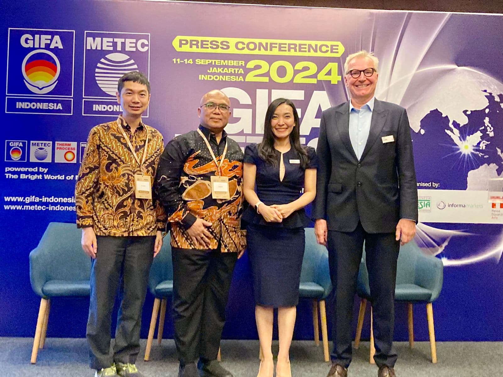 Pameran GIFA dan METEC Indonesia Kembali Hadir di Jakarta pada September 2024