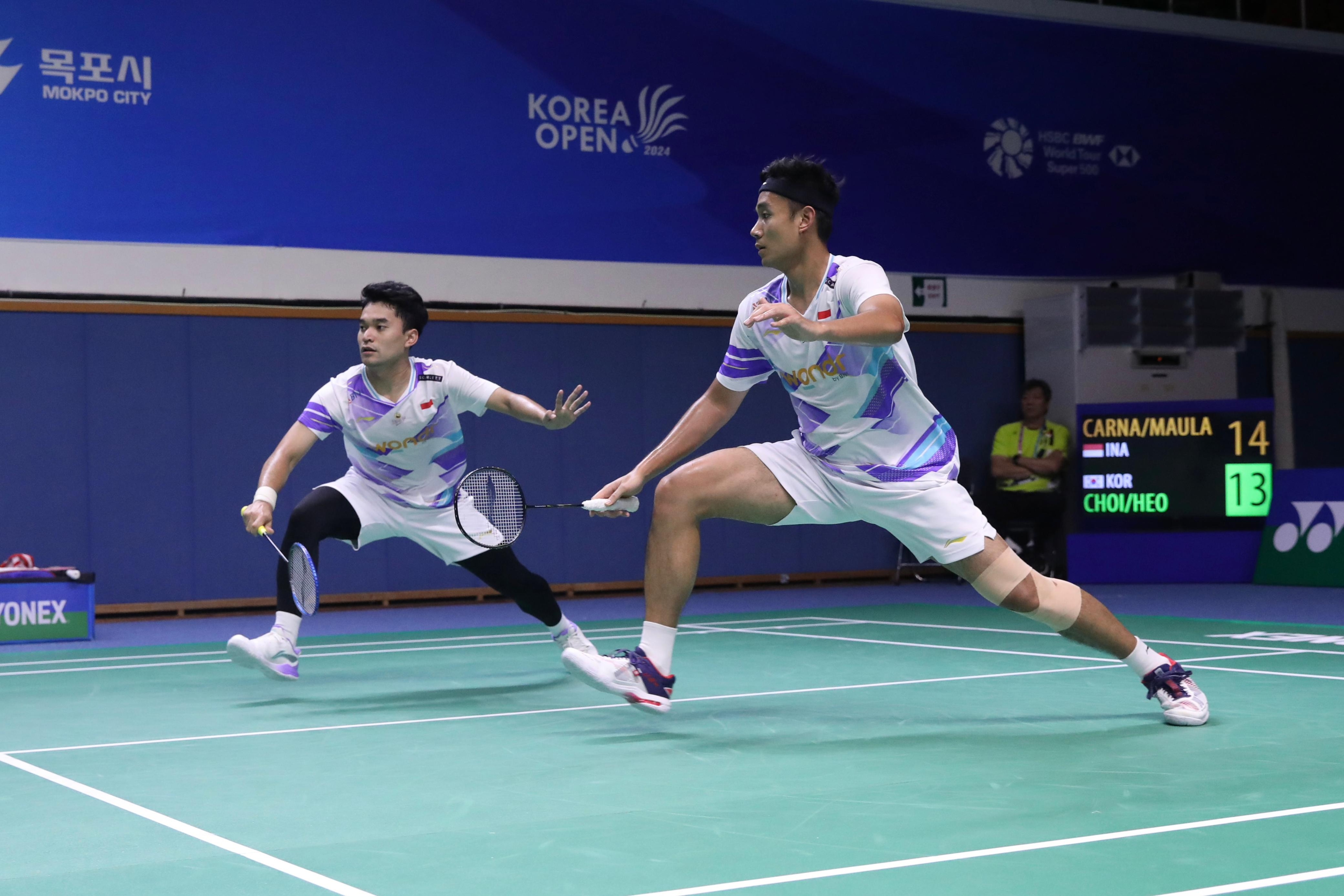 Korea Terbuka: Singkirkan Wakil Tuan Rumah, Leo/Bagas Jajaki Semifinal Kedua sebagai Duet Anyar