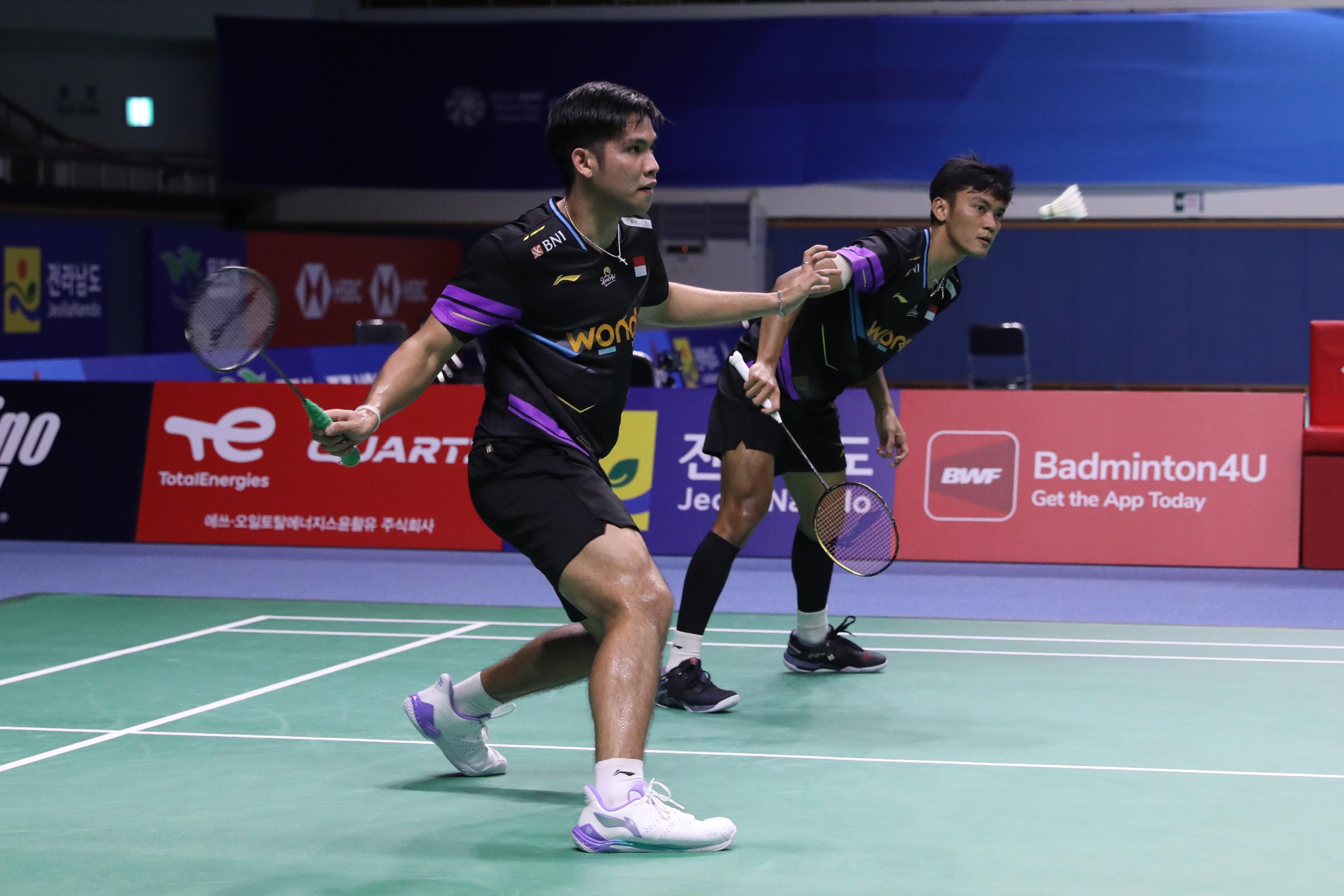 Korea Terbuka: Fikri/Daniel Tantang Leo/Bagas di Semifinal, Indonesia Kunci Satu Wakil di Final
