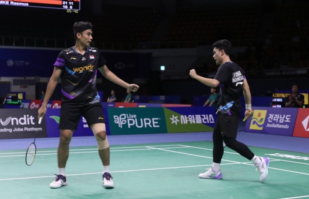 Tampil Dominan, Leo/Bagas Berhasil Melenggang ke Korea Open 2024