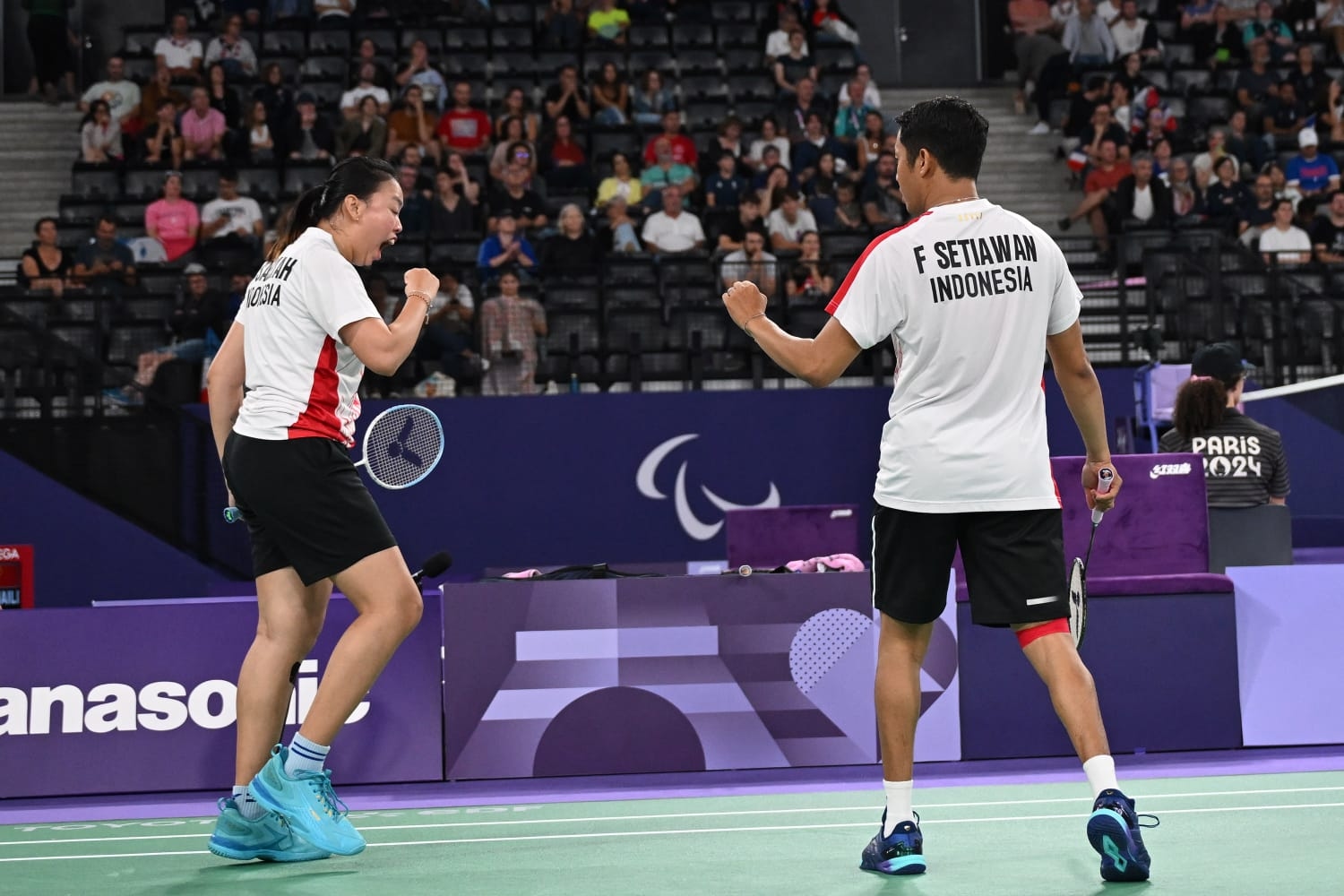 Paralimpiade Paris: Ganda Campuran All Indonesian Final, Satu Emas Dipastikan di Para Bulutangkis