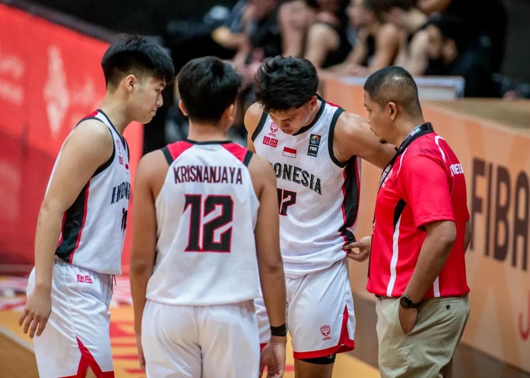 Tersingkir Lebih Awal, Timnas Basket Indonesia U-18 Petik Pelajaran di Piala Asia FIBA