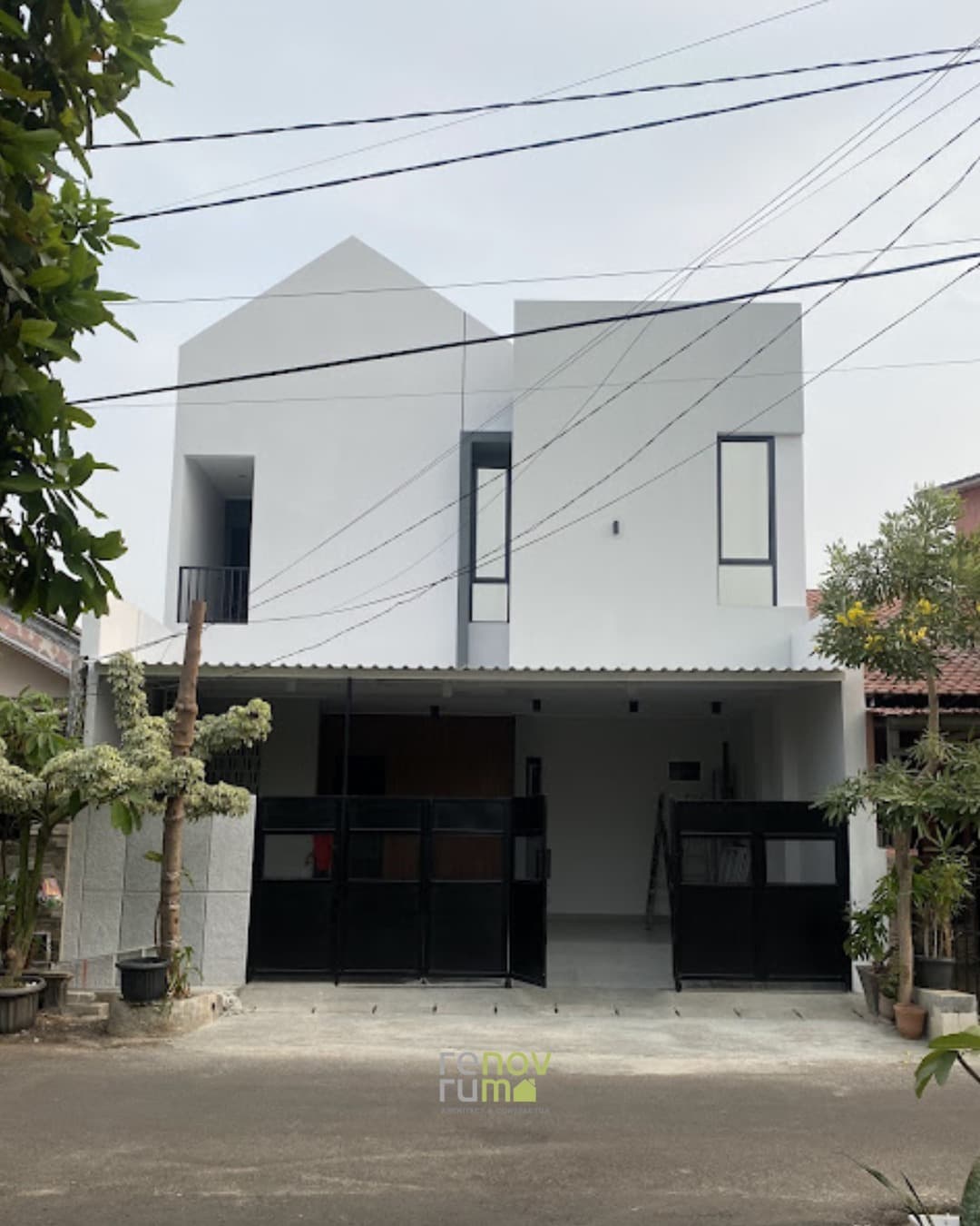 Rumah Japandi Minimalis Jadi Sorotan di Jakarta Utara