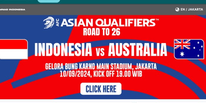 Jokowi Bakal Ikut Nonton Kualifikasi Piala Dunia 2026 di GBK Besok