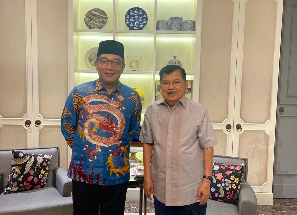 Ridwan Kamil Tak Ingin Ajak Jusuf Kalla Jadi Timses: Beliau Sudah Level Guru Bangsa