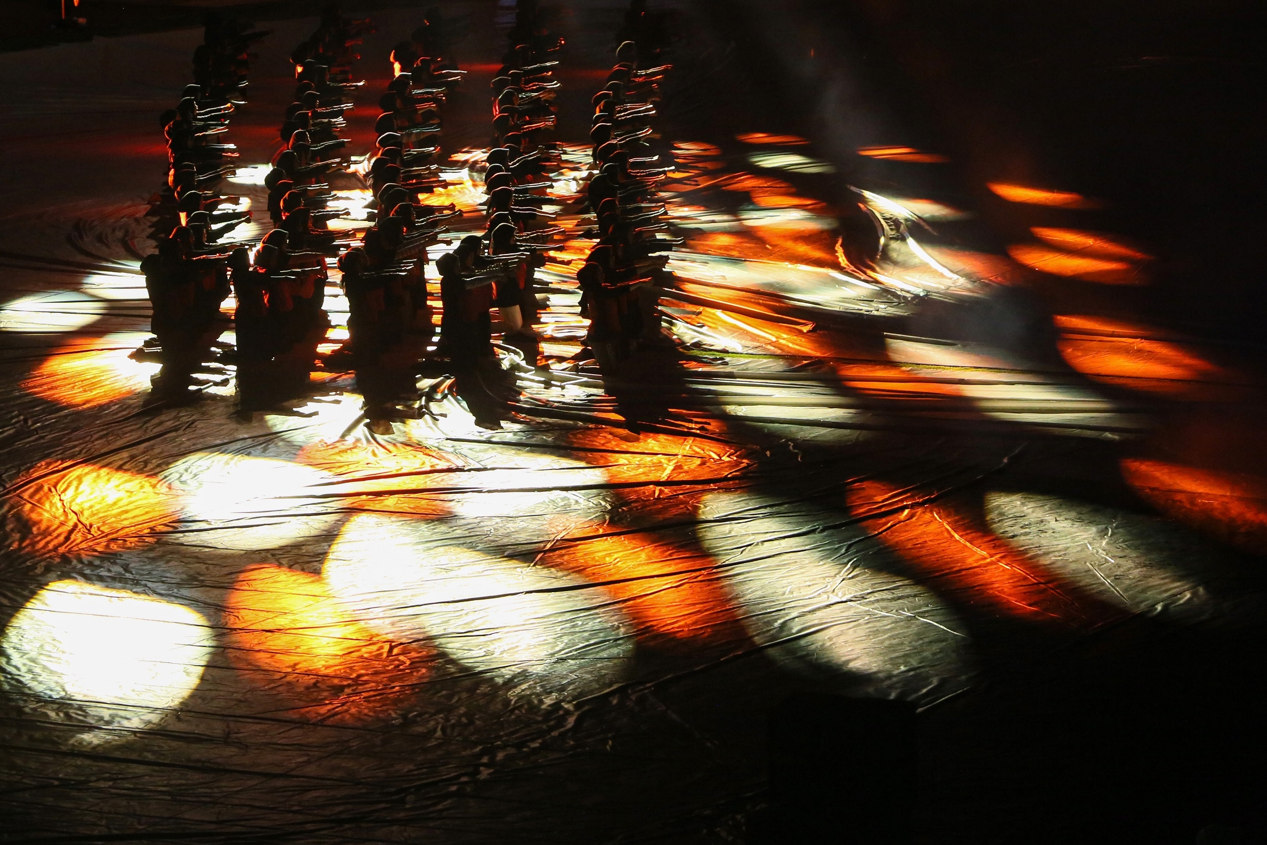 PON Aceh-Sumut: Kembang Api Ramaikan Pembukaan di Stadion Harapan Bangsa Senin Malam