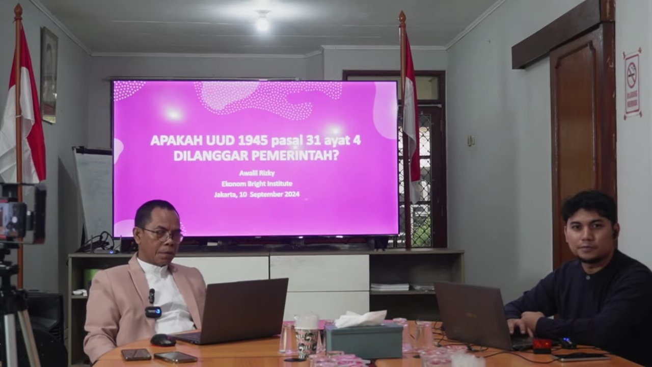 Realisasi Anggaran Pendidikan 2020-2023 Inkonstitusional