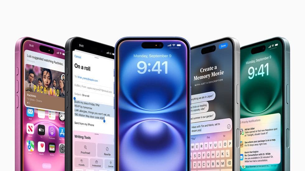 iPhone 16 dan 16 Plus Hadir dengan Chipset A18 dan Desain Layar Lama